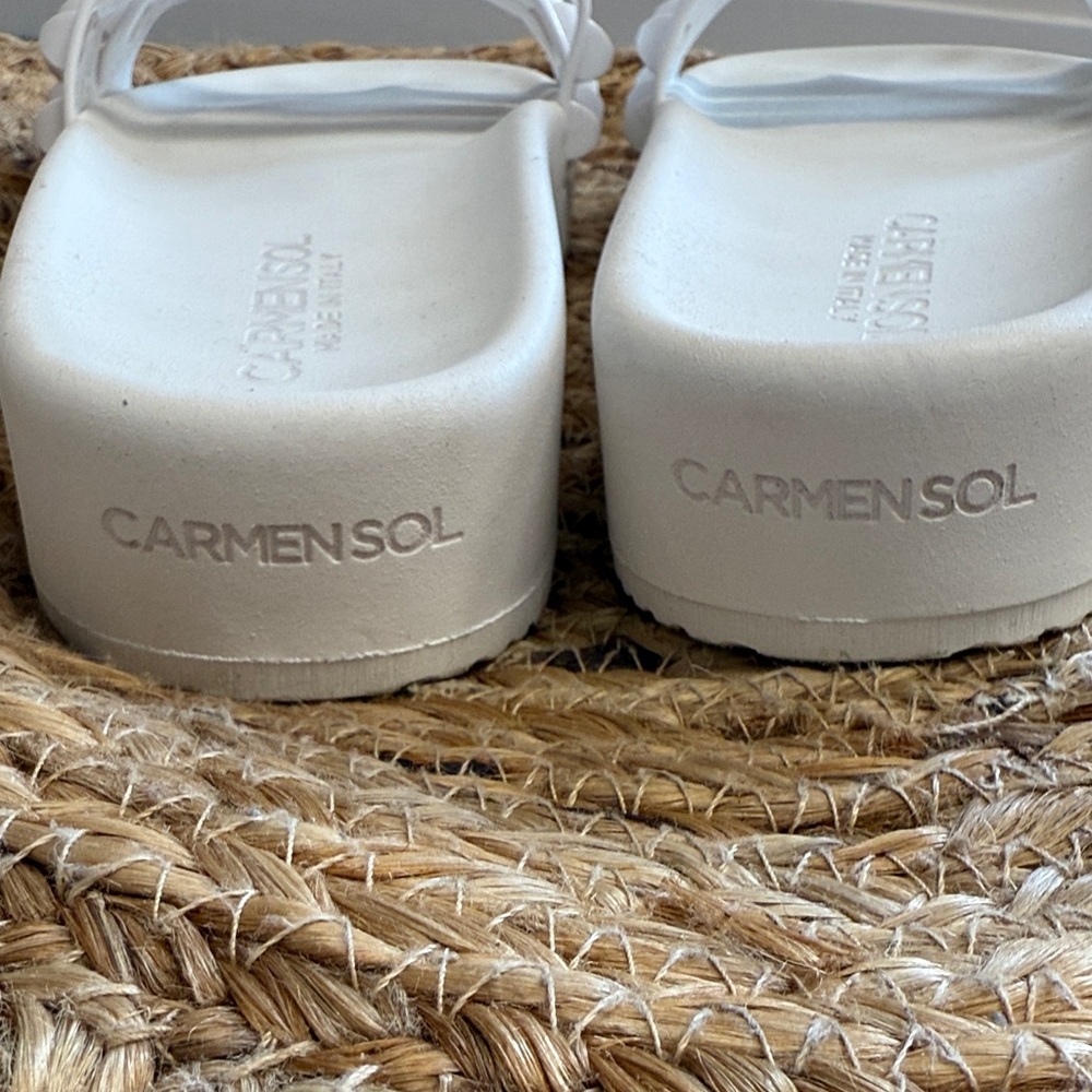 Carmen Sol rubber studded Slide Sandals - Picture 3 of 9